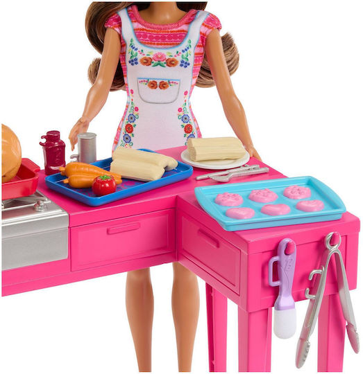 Barbie Recipe For Friendship - Cook & Create Kitchen Teresa Doll For 3+ Years