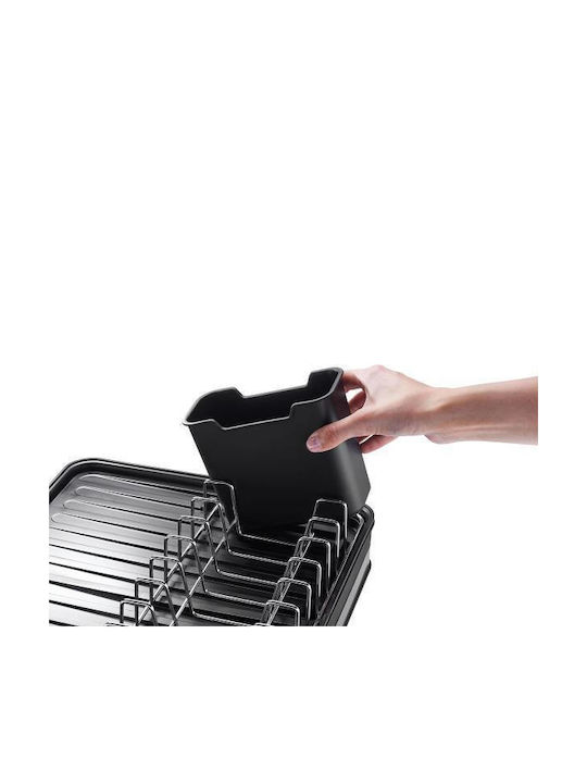 Gefu Scurgător de Chiuvetă Inox Negru 36x30.5x18cm