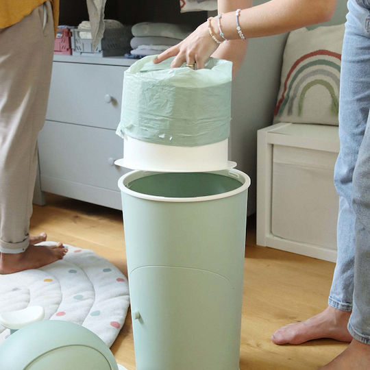Kindsgut Kindsgut Whale Waste Bin for Diapers Green