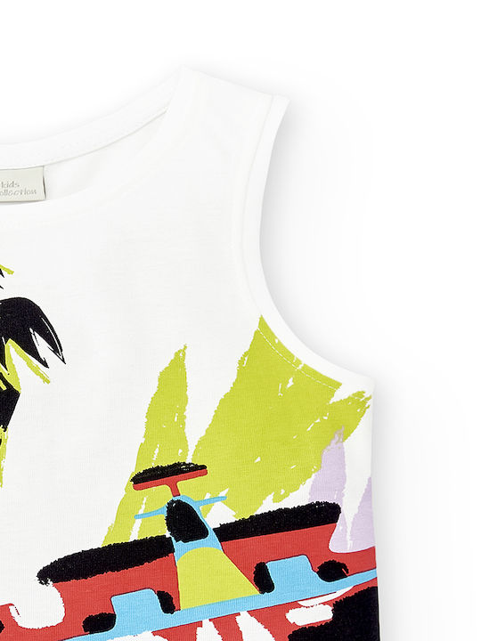 Kids' Shirt Sleeveless White