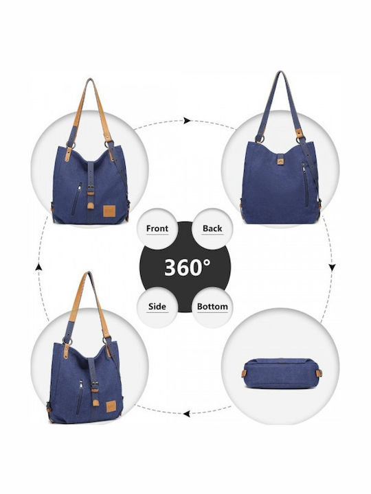 Women's Bag Backpack Navy Blue