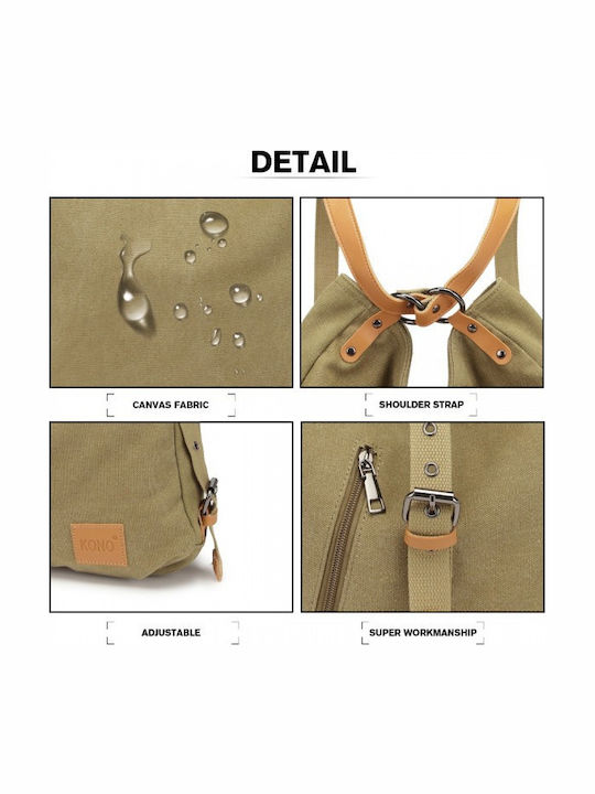 Women's Bag Backpack Khaki