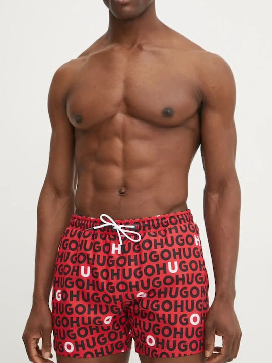 Tortuga Men's Swimwear Shorts Red With Patterns
