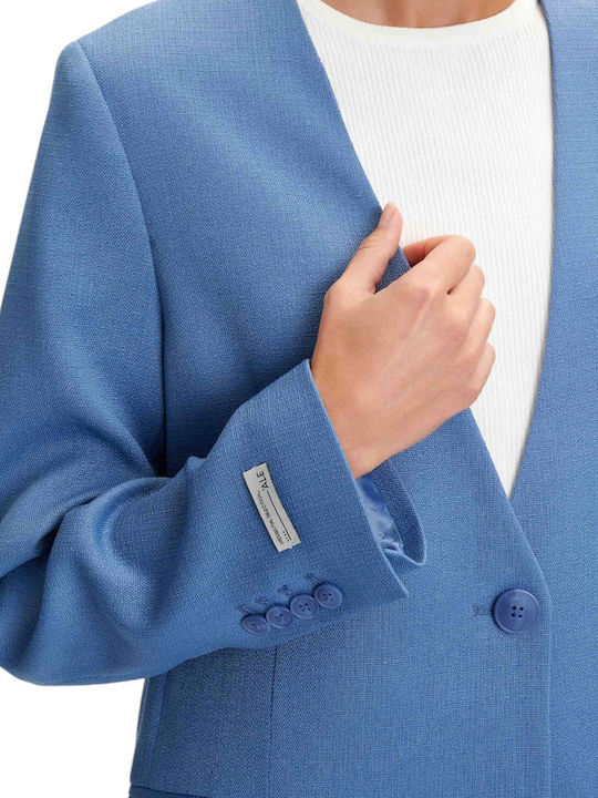 ALE - The Non Usual Casual Γυναικείο Σακάκι BLUE