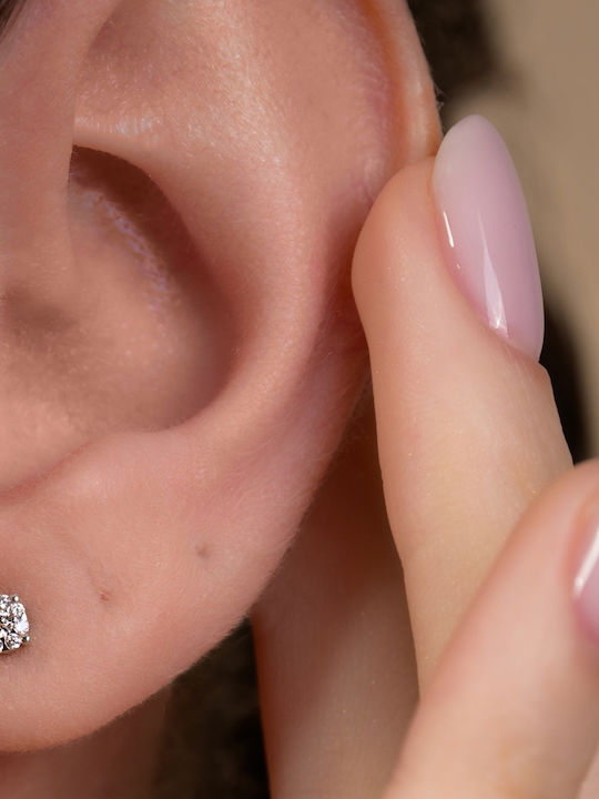 57emozioni Cercei din White Gold cu Diamant