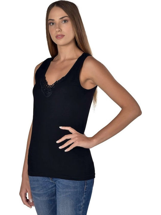 Γυναικεία Φανελάκια ΜΑΥΡΗ 2Pack
