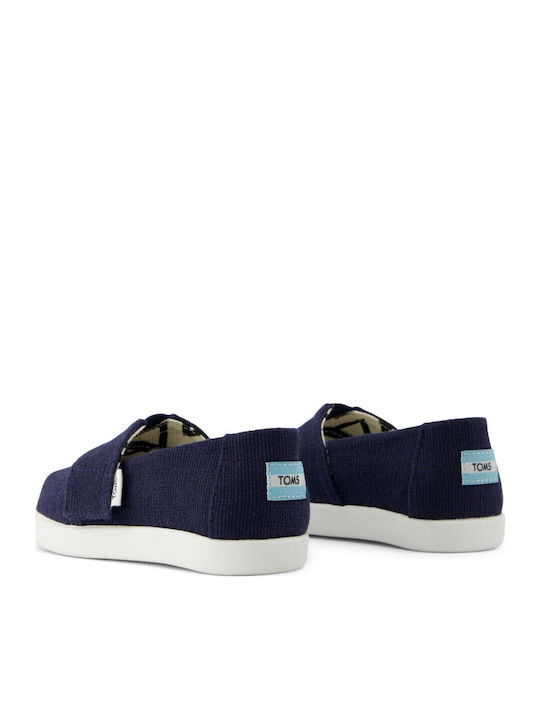 Toms Alpargata Drizzle Grey рециклиран памук тъкани еспадрили 10022101