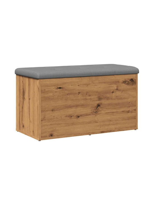 vidaXL Dekorative Truhe Hölzernes Braun 82x42x45cm