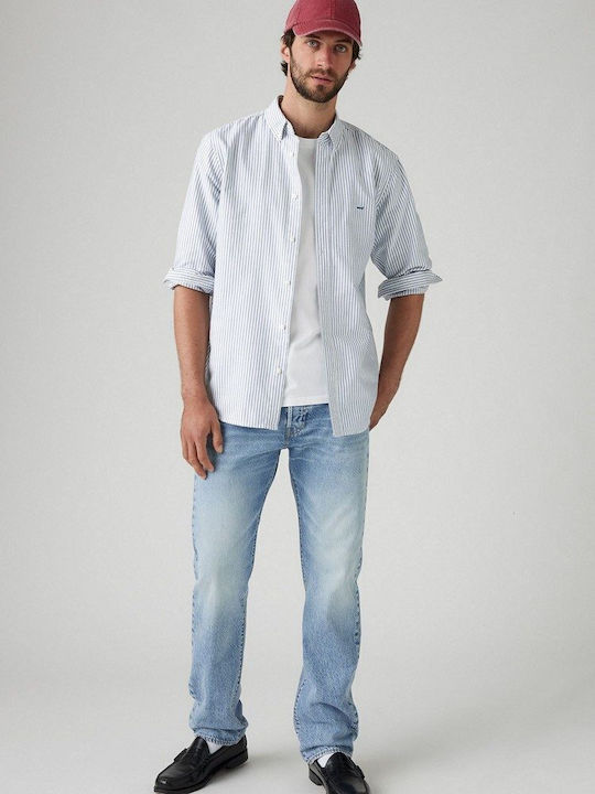 Original Fit Men's Jeans with Regular Straight Fit Med Indigo