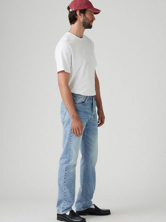 Original Fit Men's Jeans with Regular Straight Fit Med Indigo