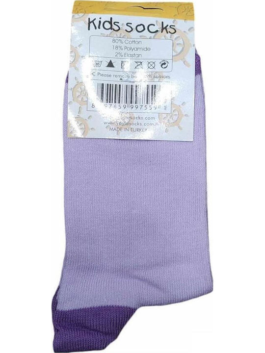 Skipper Kids' Socks Purple