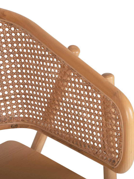 Καρέκλα Εξωτερικού Χώρου Rattan Kenlee Φυσικό 57.5x55x81εκ.
