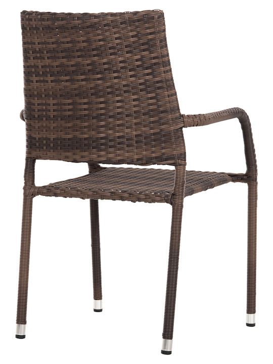 Scaun De Exterior Rattan Morner Maro 55x58x87cm