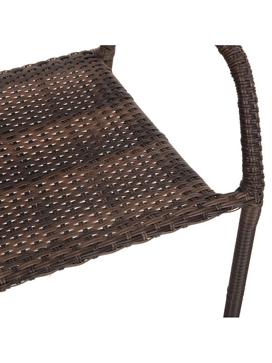 Scaun De Exterior Rattan Morner Maro 55x58x87cm