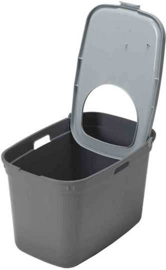 Moderna Top Cat Cat Toilet Closed Gray L59 x W39 x H38cm