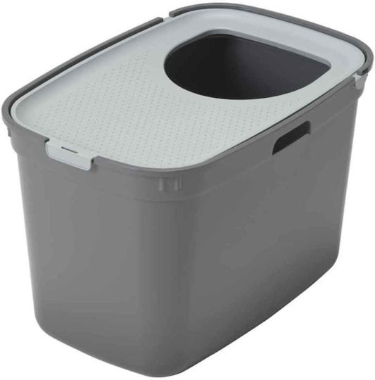 Moderna Top Cat Cat Toilet Closed Gray L59 x W39 x H38cm