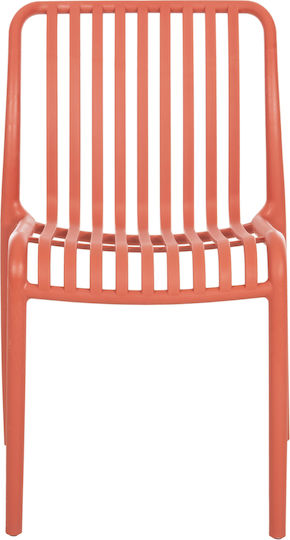 Outdoor-Stuhl Polypropylen Convee Red 48x52x79εκ.