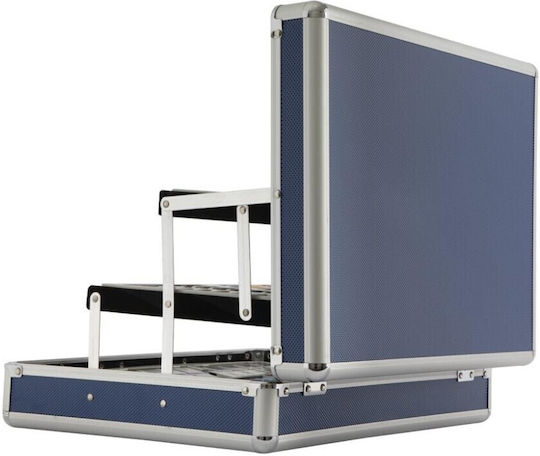 Nassau Art Set 140 Pcs In Metal Box Dark Blue Ar0969/ge
