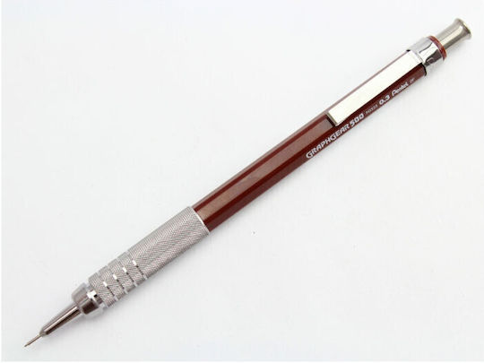 Pentel Graphgear 500 Brown 0.3mm Mechanical Pencil Pg523-e 072512185346