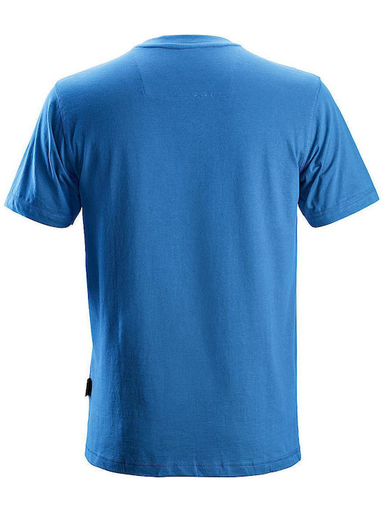 Snickers Workwear T-Shirt Εργασίας Μπλε Ocean Blue 1700