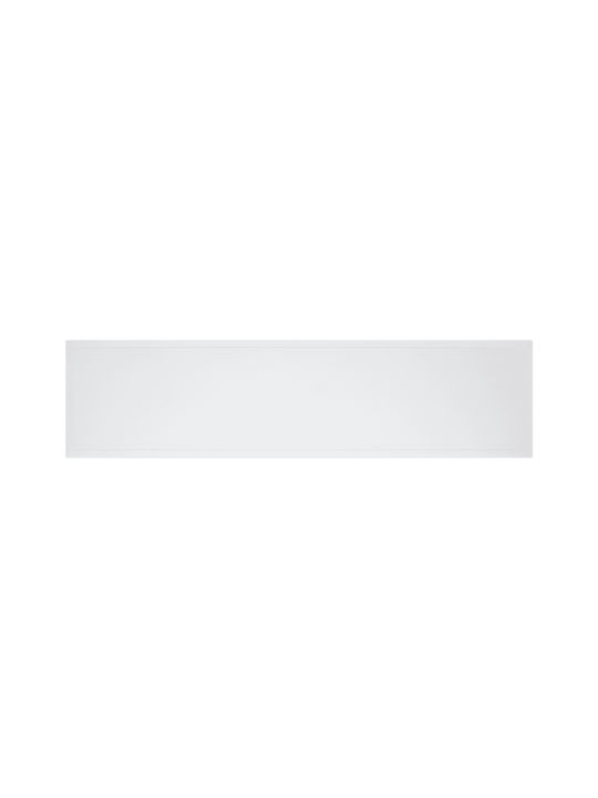 Eko Light Παραλληλόγραμμο Χωνευτό LED Panel 40W με Φυσικό Λευκό Φως 4000K 120x30εκ.