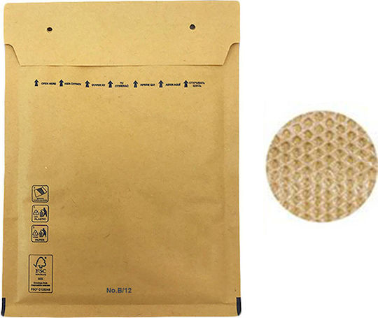 Exas Paper Plic Tip Sac cu bule 1buc 12x21.5cm Plic