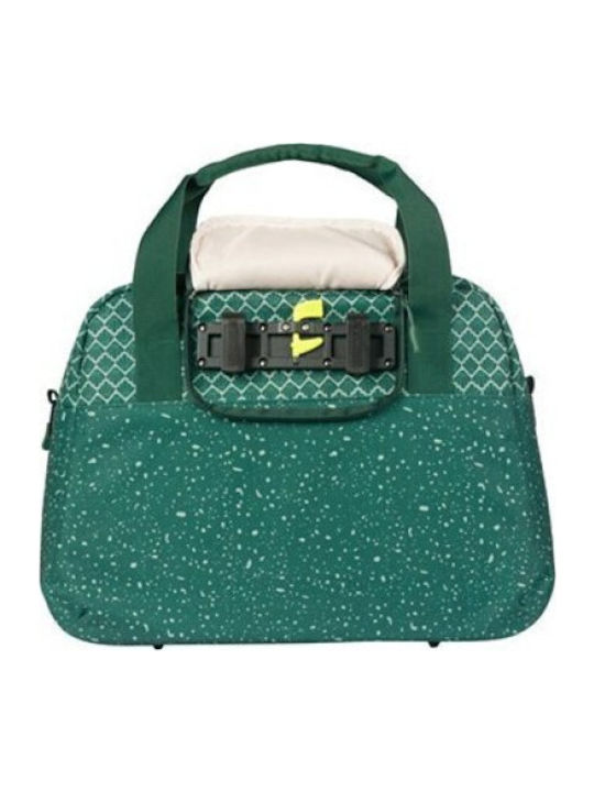 Basil Bicycle Rack Bag Green