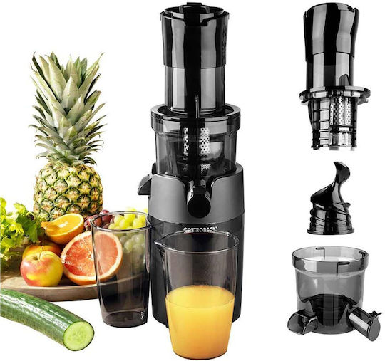 Gastroback Storcător de fructe Presare lentă 200W Negru