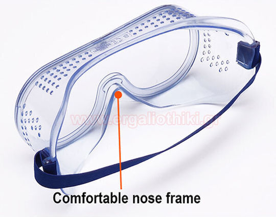 Harden Safety Glasses / Work Mask for Protection with Transparent Lenses 1pcs