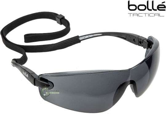 Bolle Cobra Safety Glasses for Protection with Black Lenses Tinted 1pcs