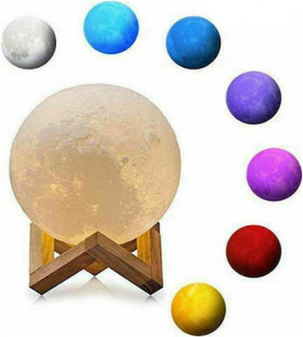 Φωτιστικό LED RGB Moon Light Φωτιστικό LED RGB Moon Light