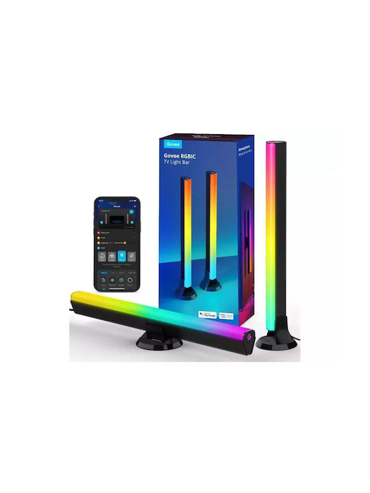 Govee Smart Διακοσμητικό Φωτιστικό TV Light LED RGBIC Μπάρα 2τμχ 38x24x8εκ.