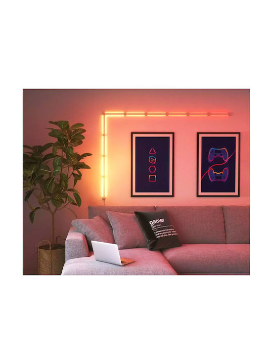 Nanoleaf Smart Διακοσμητικό Φωτιστικό Lines LED RGB Μπάρα 3τμχ 27.85x42x3εκ.