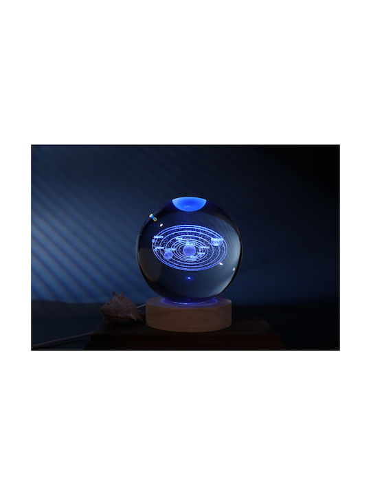 Total Gift Decorative Lamp Crystal Ball Transparent