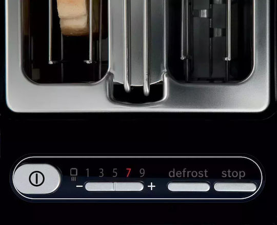 Bosch Prăjitor de pâine 2 sloturi 860W Negru