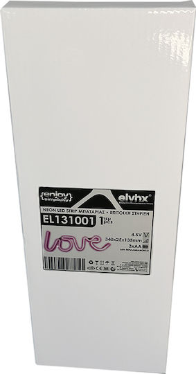 Elvhx Neon Φωτιστικό LED Love