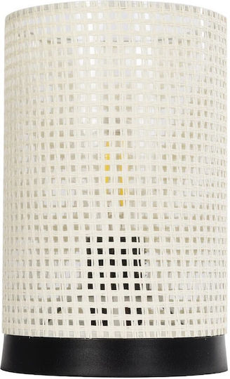 GloboStar Lustră Decorativă cu Soclu pentru Bec E27 Negru