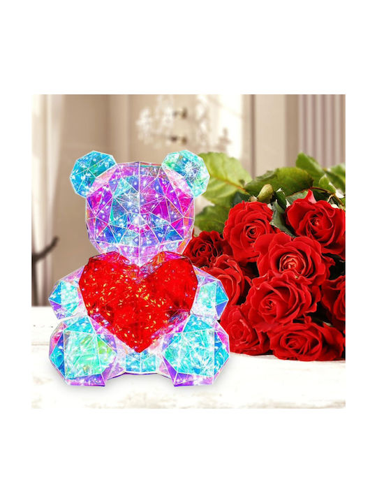 My Home Luxury Decorative Lamp Heart Multicolour