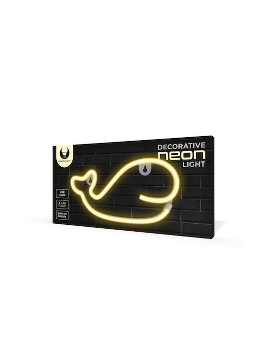 Forever Light Декоративна Лампа Фигура Жълт