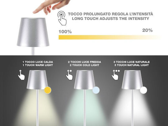 Beper Dekorative Lampe Silber