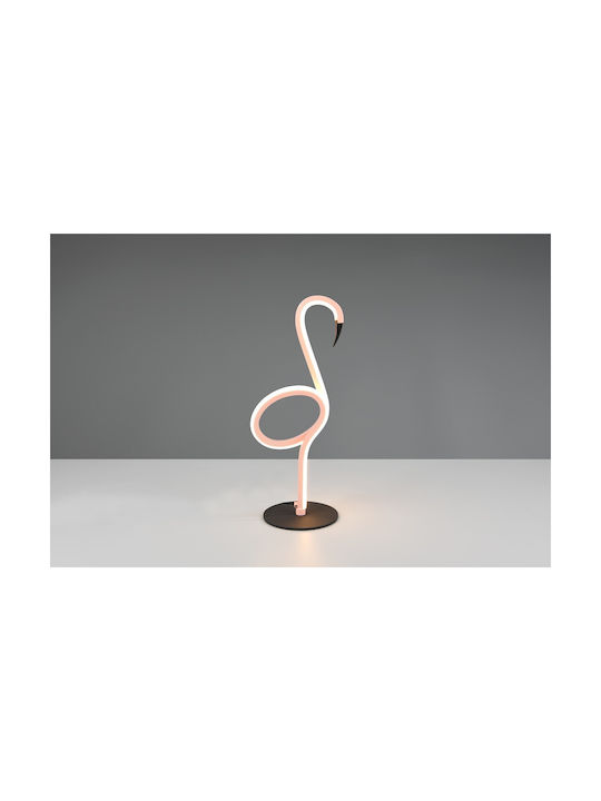 Trio Lighting Διακοσμητικό Φωτιστικό LED Θερμό Λευκό 3000K Φλαμίνγκο 12x35εκ.