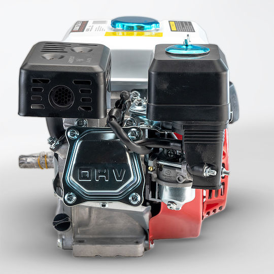 Kumatsugen KB200D3L Gasoline Engine 4 Stroke 196cc 6.5hp Maximum Revolutions 3600rpm with Keyway and Starter (Tank 3.1lt)