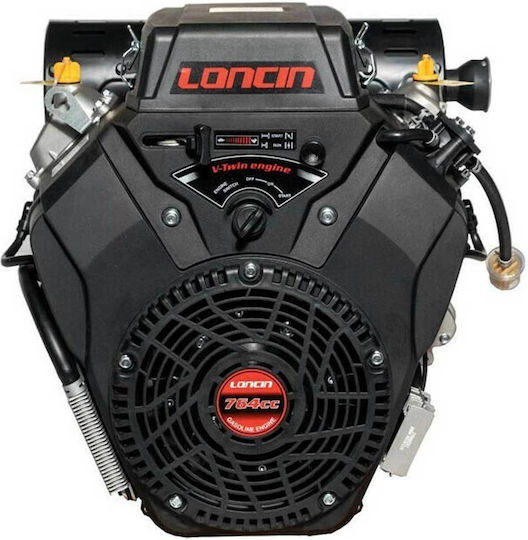Loncin Motor pe benzină 764cc 25.5hp Ax Orizontal cu Pană