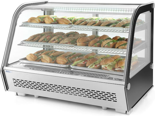 Hendi Vitrină de Răcire De Masă cu 3 Niveluri cu Capacitate 160lt 85x56.8x68.6cm