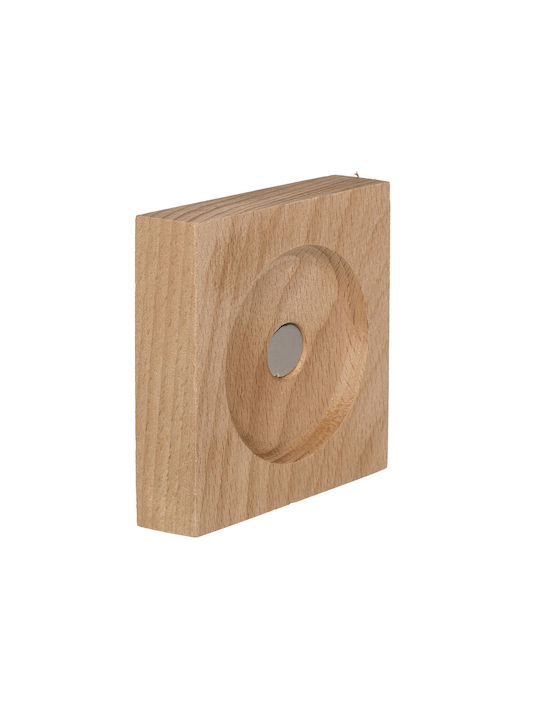 ArteLibre Office Hourglass Decoration from Glass 16cm in Beige color