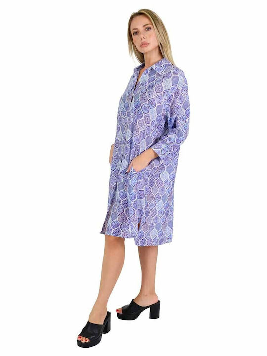 Aquablue Feminin Rochie de Plajă Sky Blue