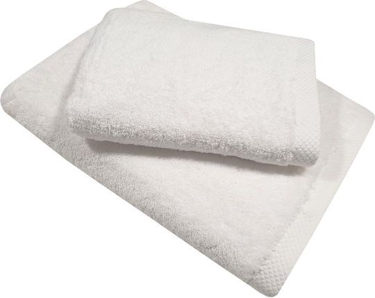 Le Blanc Plain Hotel Face Towel 100x50 cm 550gsm White