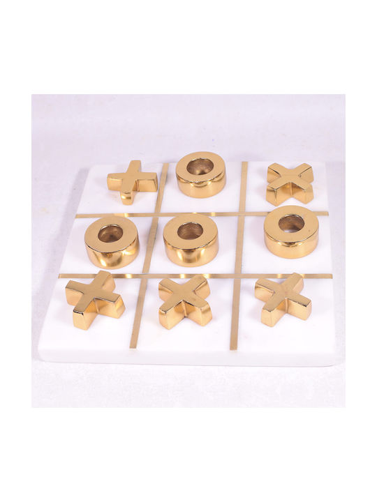 SP Souliotis Tic Tac Toe Accesorii De Decor Pentru Birou Din Metal 19x19x2cm
