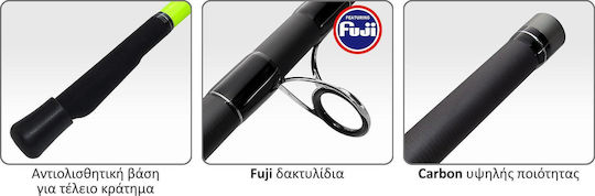 Pregio Nautilus Καλάμι Ψαρέματος για Surf Casting 4.20m 250gr