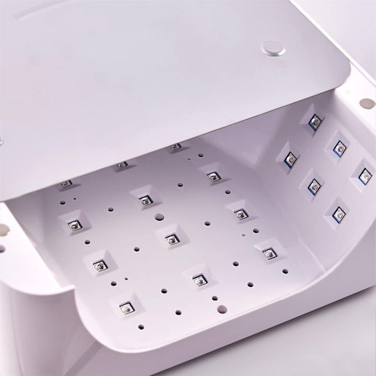 Alezori Nail Polish Curing Lamp UV / LED 60W White